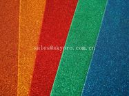 PE cao su Virgin EVA Foam Sheet Hàng Khối Lớn Glitter Rolls Shiny bề mặt nổi