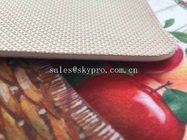 Microfiber Neoprene Rubber Sheet Sublimation Floor Door Mat Natural Rubber Backing