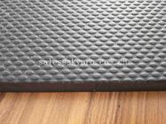 Non - Toxic Odourless Black Groove Grip Top Textured EVA Foam Shoe Sole Sheet
