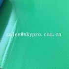 Tái chế PVC thân thiện chống tĩnh điện Vải tráng nhựa màu xanh lá cây mịn màng PVC xe tải Tarpaulin Coated Fabric