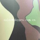Thin 0.5mm Vải PVC Tráng mỏng Vải Nhựa Tôn Hoa 210T Polyester Vải In