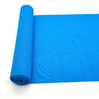 100mm Vinyl PVC tráng Polyester Lưới vải dệt màu xanh