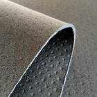 Cuộn vải cao su tổng hợp cao su lỗ nhỏ màu đen 3mm với hai mặt tráng