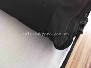 Wearproof Black And White Neoprene Fabric Roll REACH ROHS SGS Foam Material