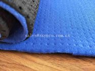 Blue Breathable Perforated Fade Resistant Sharkskin Nylon Fabric SBR Neoprene Fabrics