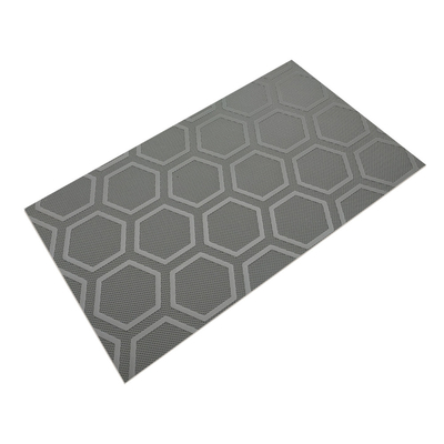 2 Ply băng chuyền PVC không trượt chống mòn sáu thanh hình lục giác