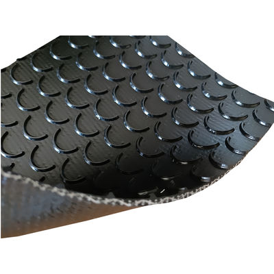3mm Thickness Black Crescent Moon Design Anti-static PVC Conveyor Belt for Food Industry