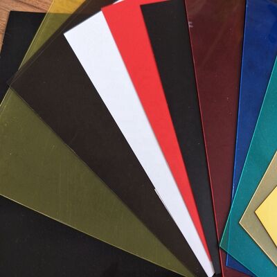 Bảng PVC cứng trong suốt và nắp ràng buộc PVC theo kích thước tùy chỉnh thân thiện với môi trường và không độc hại