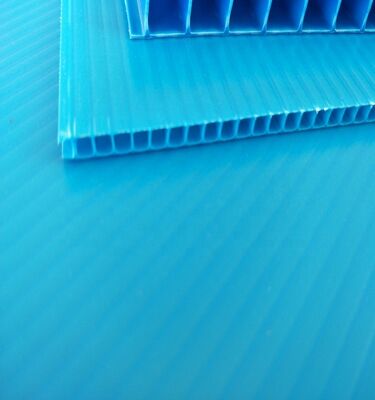 Tấm nhựa PP dạng sóng có thể tái chế, chống thấm nước, kích thước tùy chỉnh cho bao bì hộp