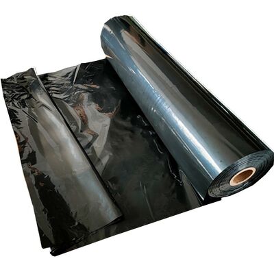 6 Mil cuộn phim xây dựng nhựa polyethylene mật độ thấp màu đen