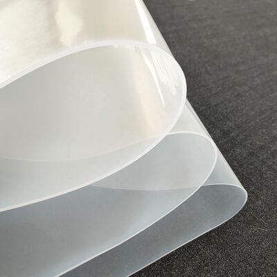 Chất lượng cao nhất 0.1mm/0.2mm/0.3mm/0.5mm/0.8mm Sợi cao su silicone 500mm Chiều rộng 500mm Chiều dài phim silicone trong suốt