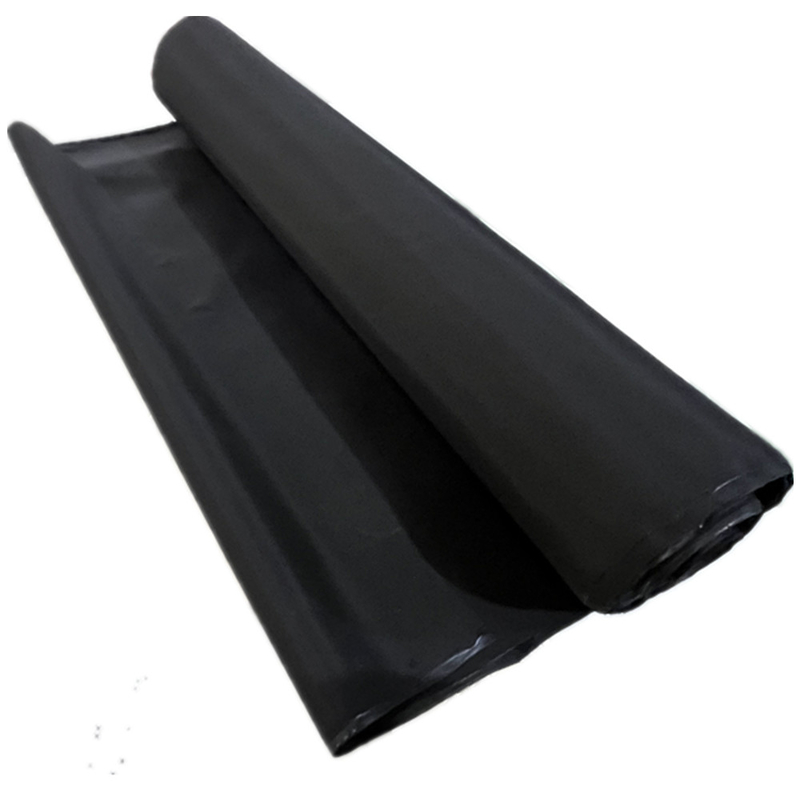 Đen Hypalon phủ vải nylon 500D Matte CSM Hypalon Tarp For Backpack 1.0mm Thick